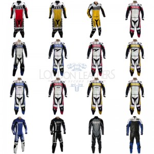 Custom Made YAMA Leather Motorcycle Suit Set 1